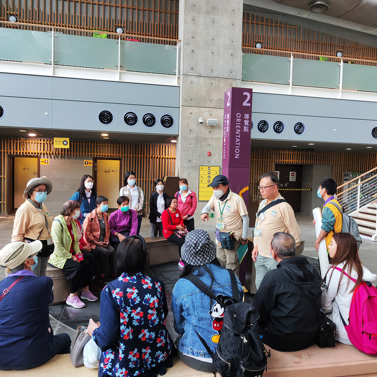 陪同“圣公會麥理浩夫人中心”長者秋季旅行