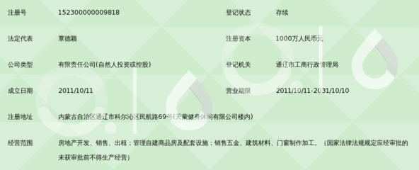 通遼市久和房地產(chǎn)開(kāi)發(fā)